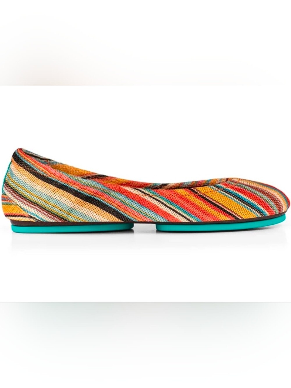 Tieks Sunset Stripe Flats Size 9